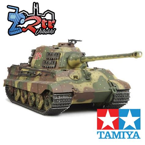 Tamiya Tanque De Guerra King Tiger Production Turret Opcionado
