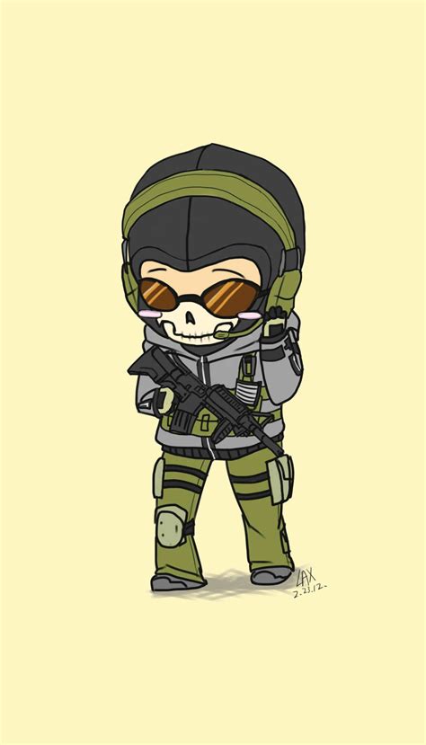 Project Chibi Photo Call Of Duty Ghosts Chibi Call Of Duty