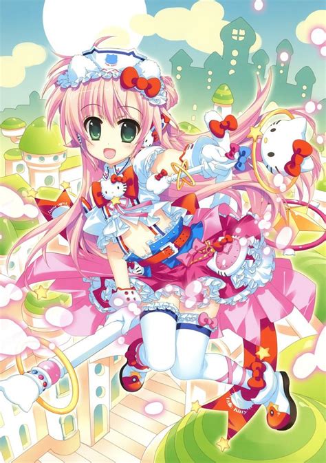 Hello Kitty By Sanrio♥ ♚ Anime Art Hello Kitty Personified