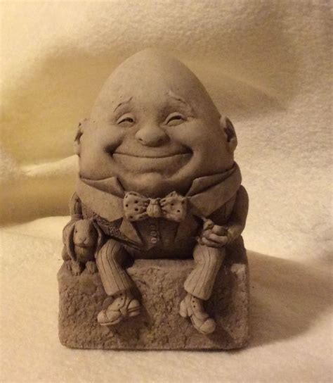 George Carruth Limestone Sculpture Humpty Dumpty From Our Collection