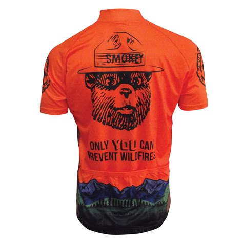Smokey Bear Men's Jersey | Cycling jersey design, Custom cycling jersey, Cycling jersey