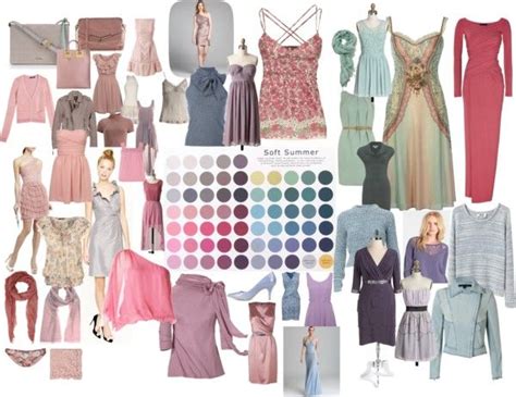 Pin By Aki0482 On Polyvore Soft Summer Color Palette Soft Summer