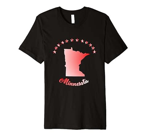 State Of Minnesota Usa Premium T Shirt Clothing
