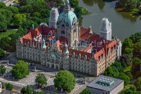 Hannover aus der Vogelperspektive Gebäude der Stadtverwaltung