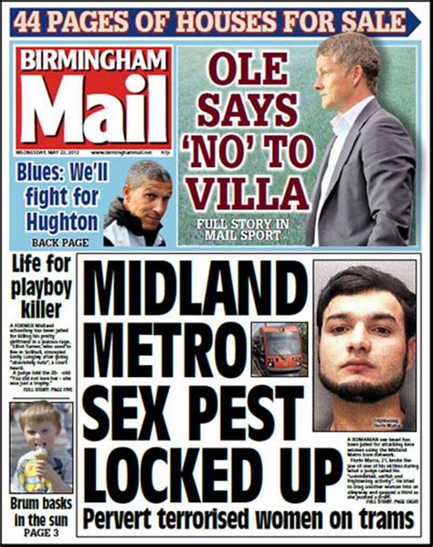 Birmingham Mail Front Page May Birmingham Live
