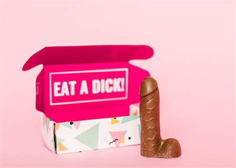 The Original Dick In A Box Solid Chocolate Gag T For Etsy