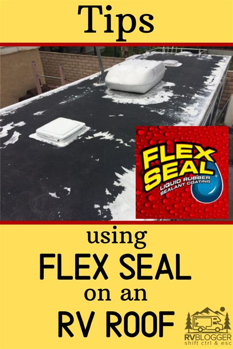 Many different repair kits are available for rubber rv roofs, at varying prices. Can I Use Flex Seal on My RV Roof | Rv roof repair, Diy ...