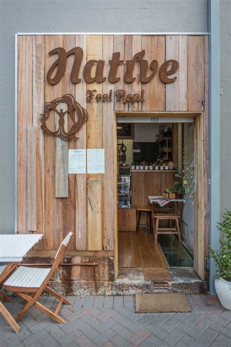 Native Feel Real Cafe Manly Archisoul Architects Cafe Shop Design