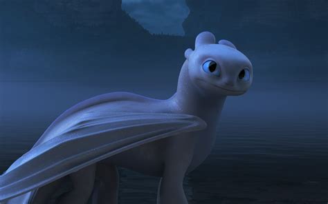 X Resolution Light Fury In How To Train Your Dragon The Hidden