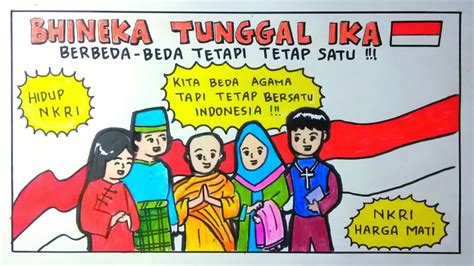 Poster Bhineka Tunggal Ika Persatuan Dan Kesatuan Dalam Keberagaman Youtube