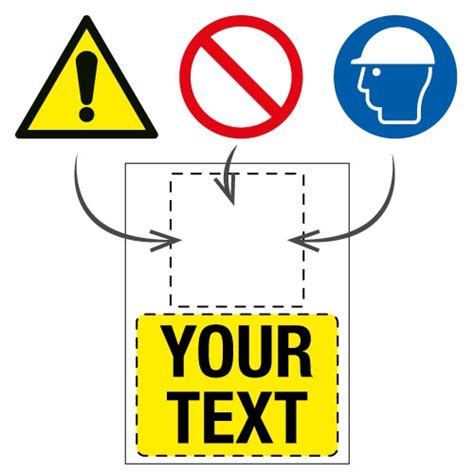 Custom Hazard Safety Sign Pvc Safety Signs