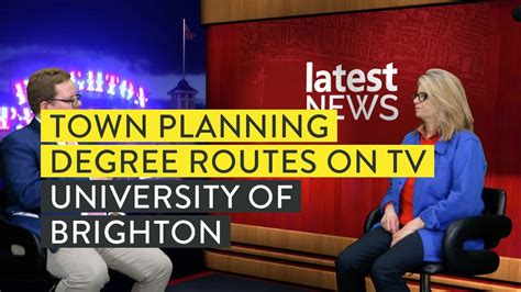 town planning masters degree routes explained on latest tv youtube