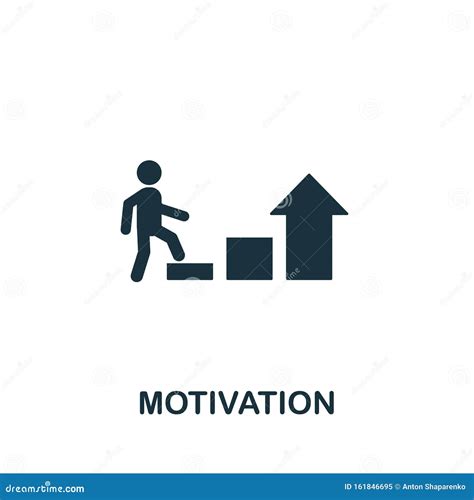 Motivation Vector Icon Symbol Creative Sign From Business