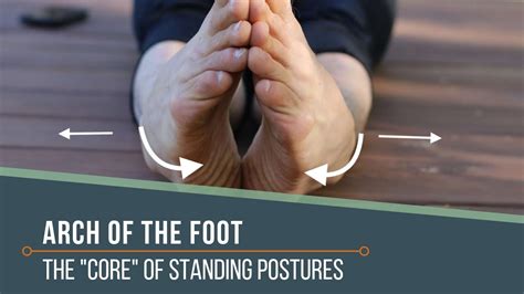 Arch Of The Foot For Yoga Standing Postures How To And Why Youtube