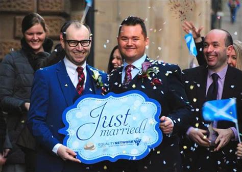 First Same Sex Marriages In Scotland Scene Magazine From The Heart