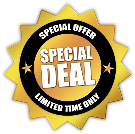 Limited Offer Png Clipart Special Offer Limited Time Png Transparent