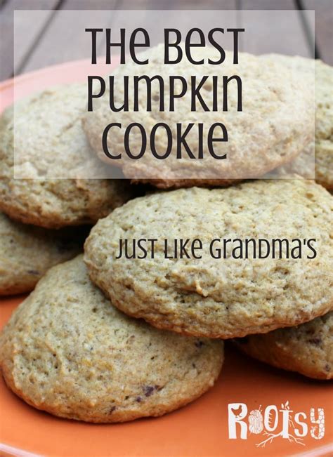 The Best Pumpkin Cookie Recipe Around Rootsy Network