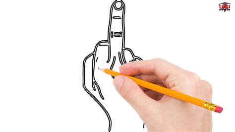 Middle finger illustrations and clipart (3,395). How to Draw The Middle Finger Step by Step Easy for ...