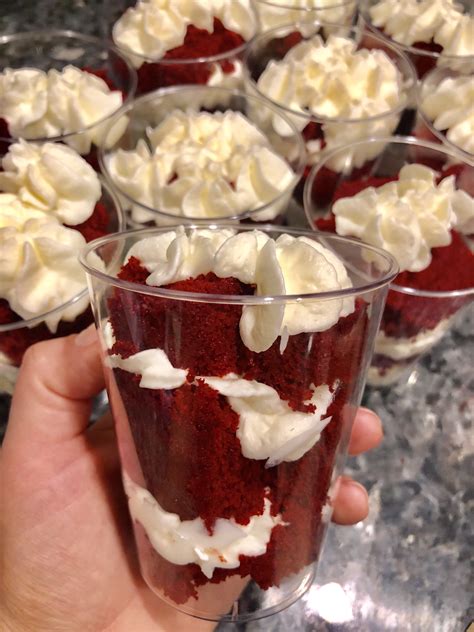 Red Velvet Cheesecake Cups Let The Living Begin