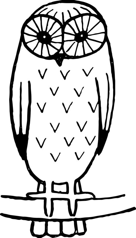 Retro Owl Clip Art