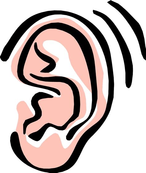 Ear Png Image Listening Ear Clip Art 954x1137 Png Clipart Download