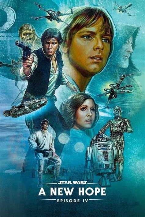 Star Wars 1977 Poster TPDb Star Wars Poster Art Star Wars Poster