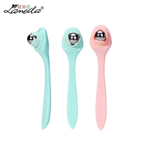 Lameila Eye Massager Roller Eye Roller Stainless Steel Ball Massager Skin Care Beauty Tool Face