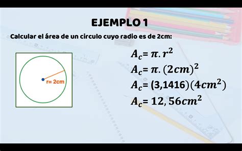 Tomidigital Área De Un Círculo