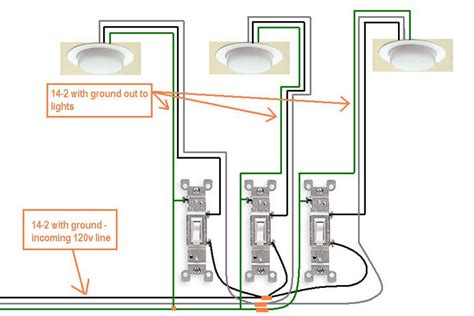 Follow these comprehensive steps to know exactly how to wire a 3 way switch with multiple we demonstrated our circuit with 2 lights. electrical - How do I wire a 3 gang switch in my new bath? - Home Improvement Stack Exchange