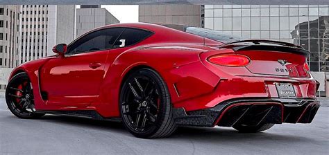 Bentley Continental Gt Onyx Forged Carbon Gtx Iii Kit
