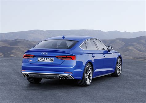Bilder Von Audi 2018 A5 S5 Blau Autos Hinten