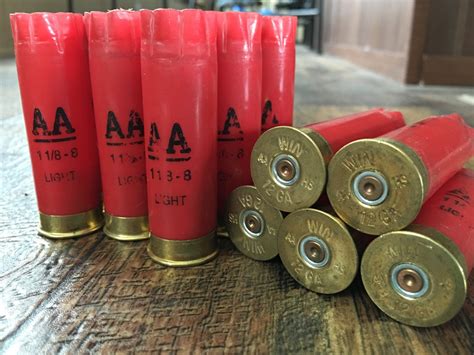Red Winchester Aa Shotgun Shell Hulls By Shelltasticdesign