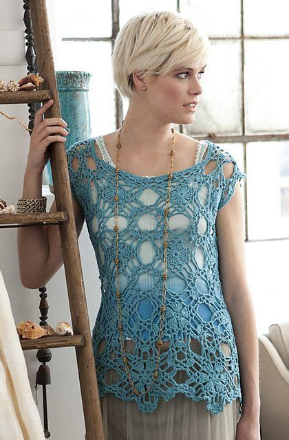 18 Lacy Top Pattern By Doris Chan Crochet Fashion Crochet Clothes