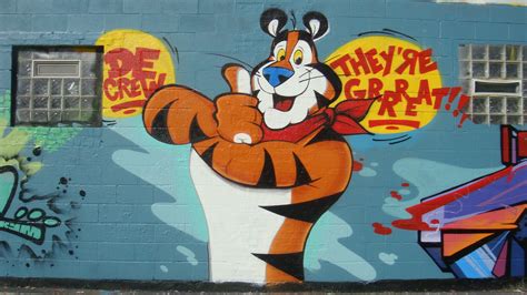 Wallpaper Painting Artwork Tiger Graffiti Street Art Chicago