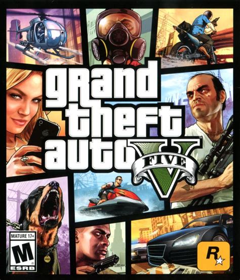 Grand Theft Auto V 2014 Xbox One Box Cover Art Mobygames