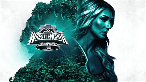 Wwe Wrestlemania 40 Poster Charlotte Flair By Ozanflair On Deviantart