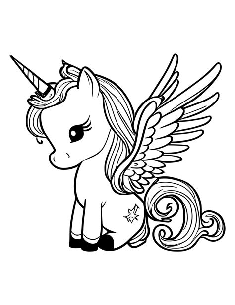 33 Magical Unicorn Coloring Pages For Kids And Adults