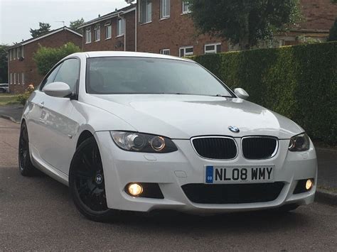 2008 Bmw 320i M Sport Coupe 2 Door M3 Alloys White 170 Bhp In