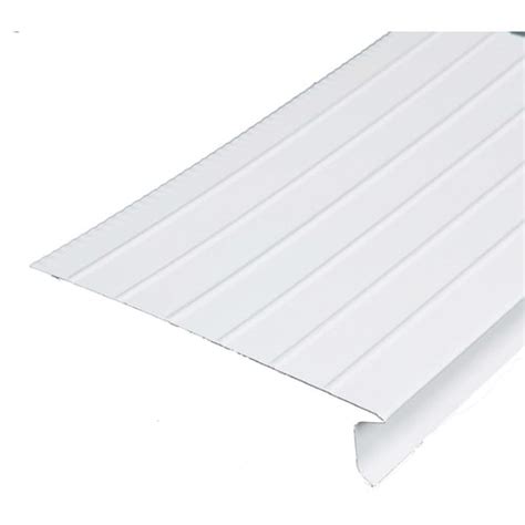 Amerimax F8 6 In X 10 Ft White Aluminum Drip Edge In The Drip Edges