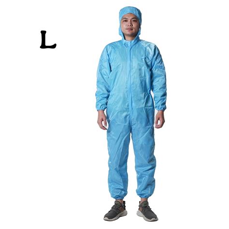 Disposable Protective Suit Safety Clothing Hooded Coverall Painting