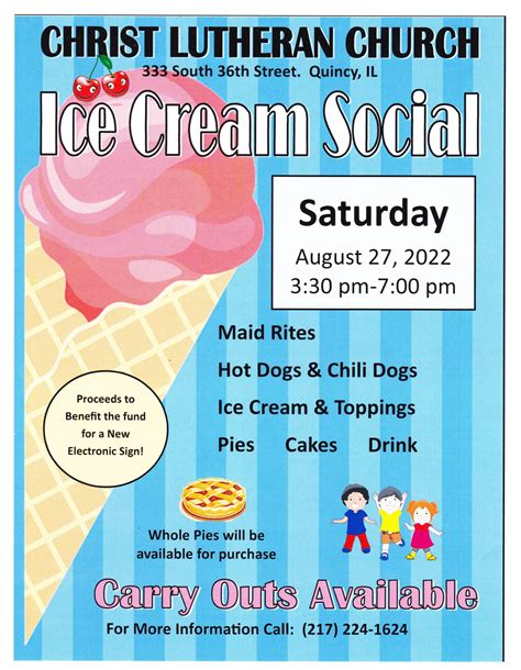 Ice Cream Social Flyer 2022 Wgca