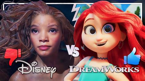 Dreamworks Humill A Disney La Pol Mica De La Sirenita Youtube