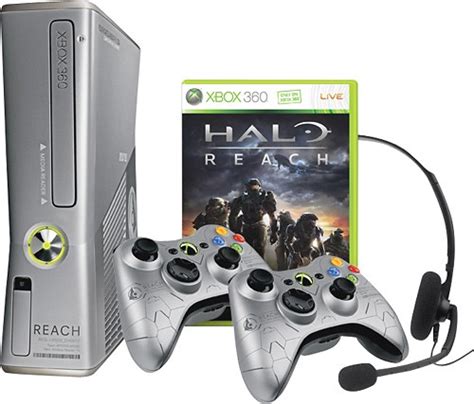 Microsoft Xbox 360 250gb Limited Edition Halo Reach Bundle W3g 00046