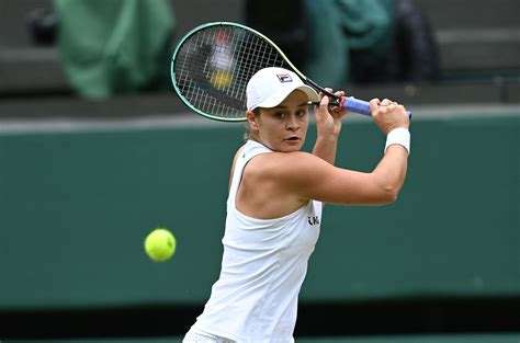 A Slice Of Heaven For Ashleigh Barty Who Becomes First Aussie To Reach Wimbledon Ladies Final