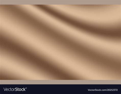 Silk Fabric Texture Brown Color Royalty Free Vector Image