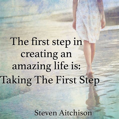 Taking The First Step Quotes ~ Quotes Daily Mee