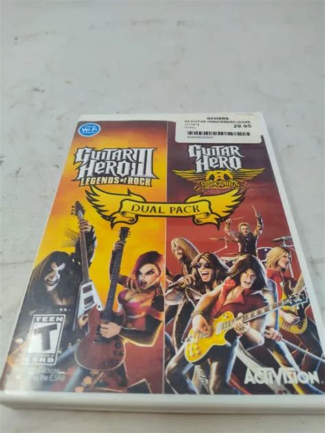 Guitar Hero Iii Legends Of Rock And Aerosmith Dual Pack Nintendo Wii