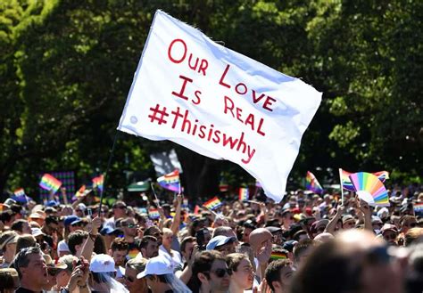 Australia Votes Yes In Favor Of Same Sex Marriage Citizens