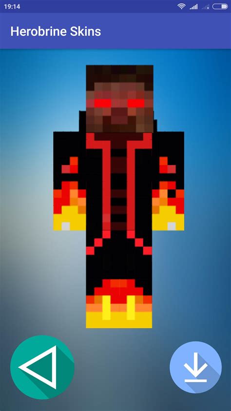 Herobrine Skin For Minecraft Mcpe New Character For