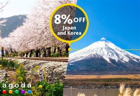 You can find latest agoda deals, promotions and codes on agoda website and if you are busy we are here to help, you can find all the latest promotions, coupon codes and offers. 8% off Japan and Korea with Agoda